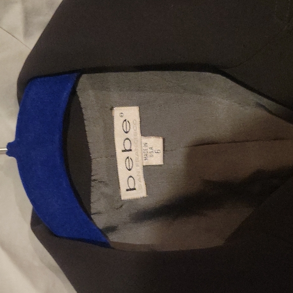 Vintage Bebe Blazer/Coat Sz 6 - Picture 2 of 4